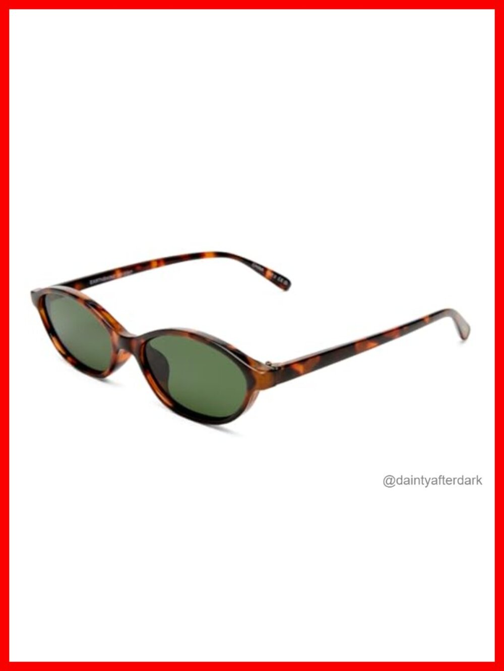 AIRE Earthshine Oval Sunglasses Half-Frame Polycarbonate Scratch Resistant